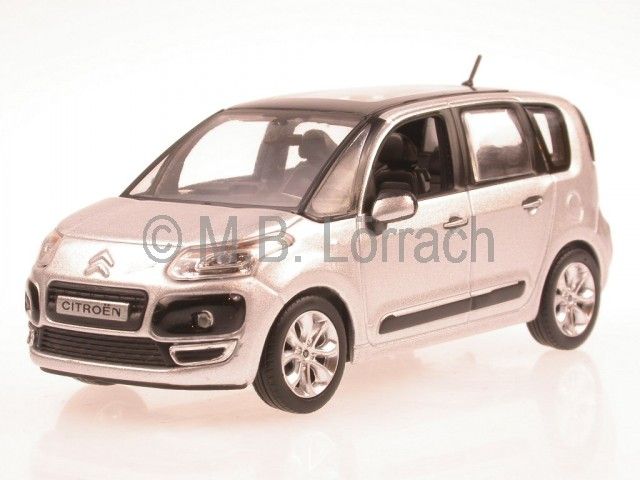 Citroen C3 Picasso 09 silber Modellauto Norev 143