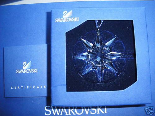 Swarovski Weihnachtsstern Christmas Ornament 2009 small