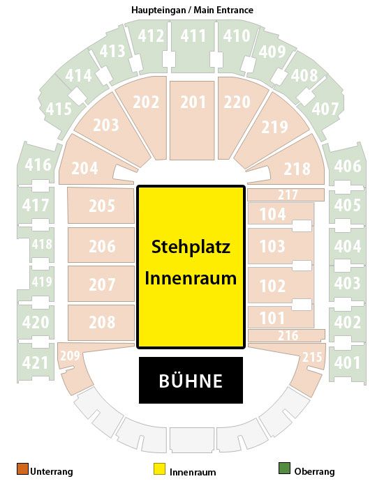 Berlin o2 World Konzert Karten Tickets Stehplatz Pink Tour 2013