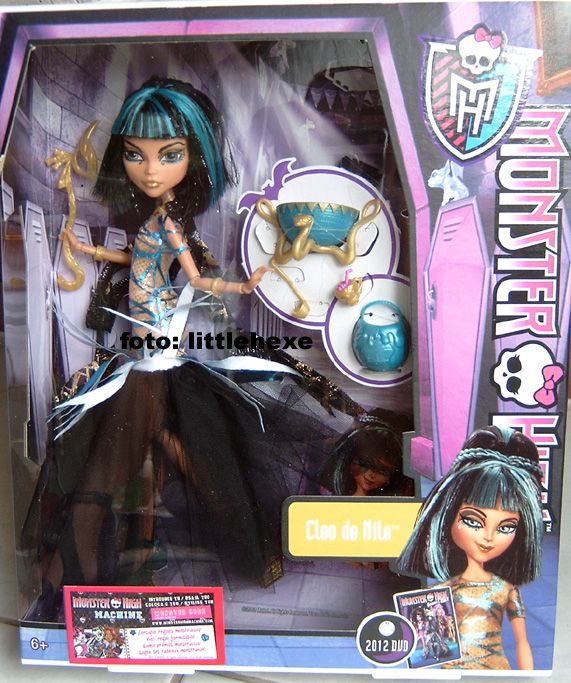 MONSTER HIGH HALLOWEEN MONSTERPARTY CLEO DE NILE NEU HEIT AUGUST 2012