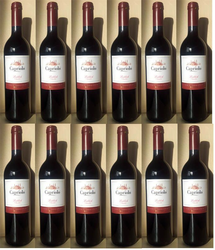 12x Kendermann Capriolo Rosso Lieblich Amabile ITALIA Wein 0,75l