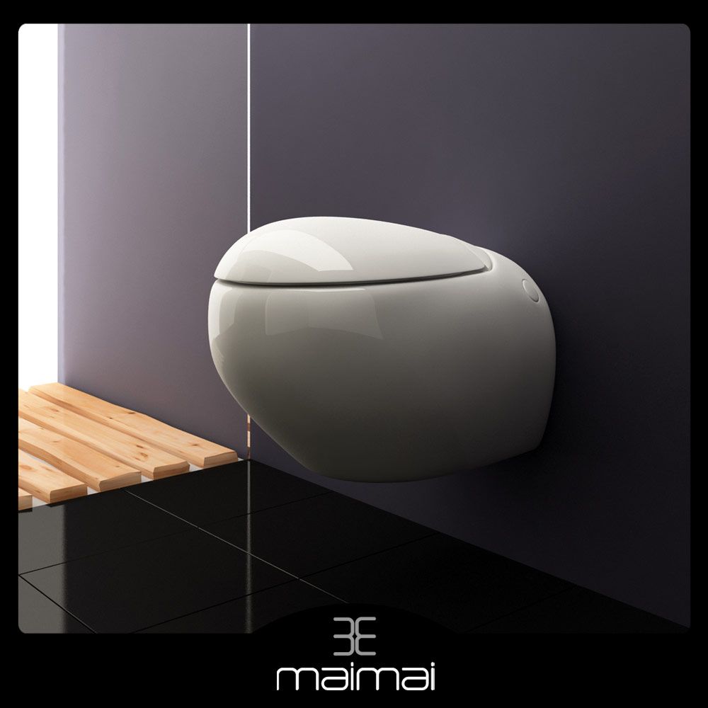 maimai Luxus Design Toilette Hänge WC Wandhängend MM14