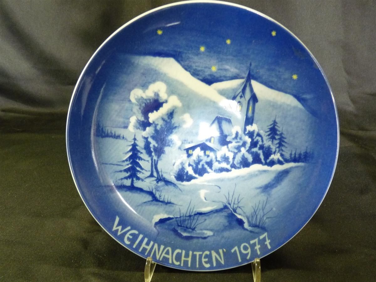 Winterling Sammelteller Bei Fuessen v Allgaeu G Graf D 20 cm D12 17