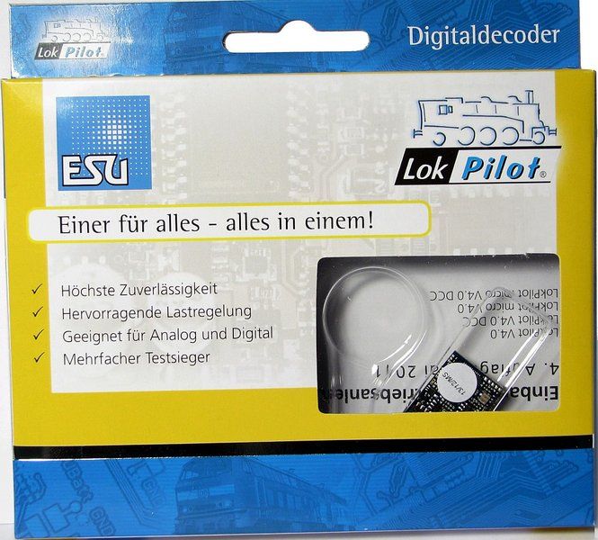 ESU 54615 LokPilot V4.0 DCC 21 MTC