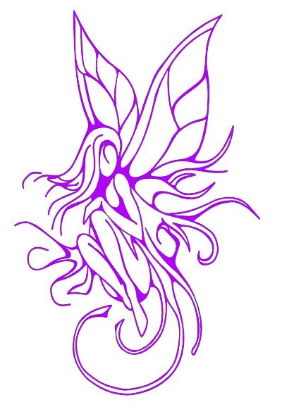 ELFE   FEE   FAIRY   26 x 40 cm   Wandtattoo   Autoaufkleber   NEU