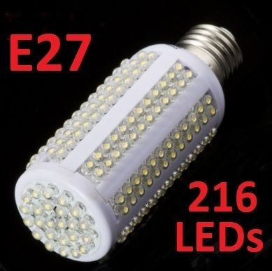 216er LED E27 Birne 12 Watt = echter 100 Watt Ersatz