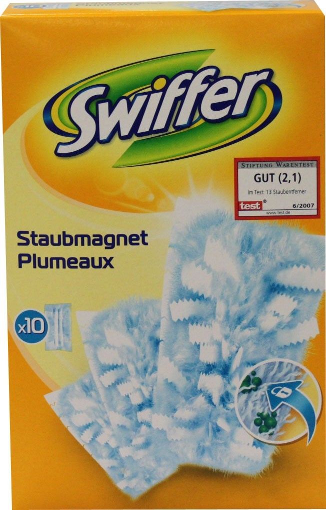 93EUR/1Stk) Swiffer Staubmagnet Nachfülltücher 10 Stück