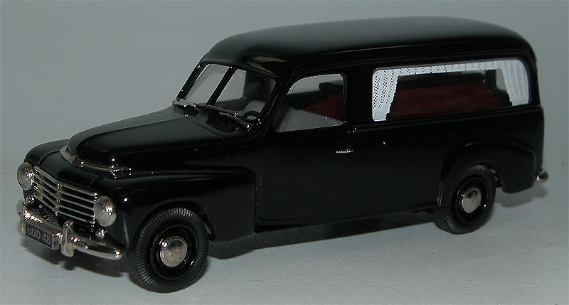 RobEddie RE 35x, Volvo PV445 Hearse, Leichenwagen 1/43