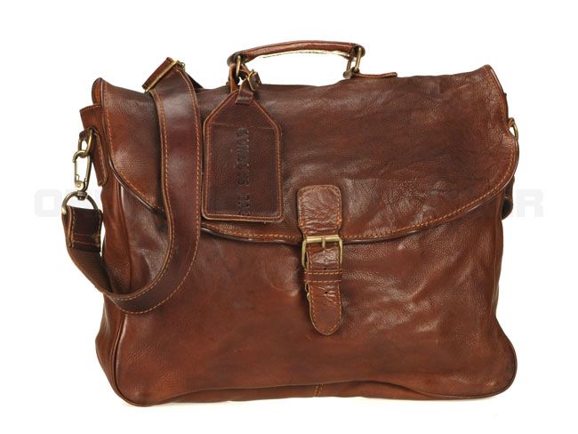 COWBOYSBAG Aktentasche Leder cognac braun Tasche MIAMI Ledertasche