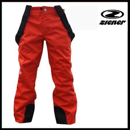 Ziener Termiz Men Pant Ski Hose red