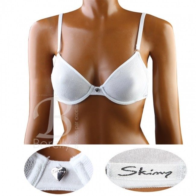 Skiny Soft & Lace Bügel BH White 70B