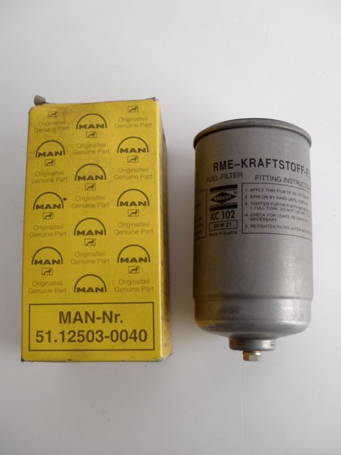 MAN 51.12503 0040 Kraftstofffilter 51125030040 L45