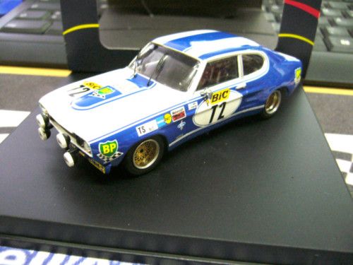 FORD Capri 2600 RS Racing Tour Auto 1971 Piot #72 Trofeu 143