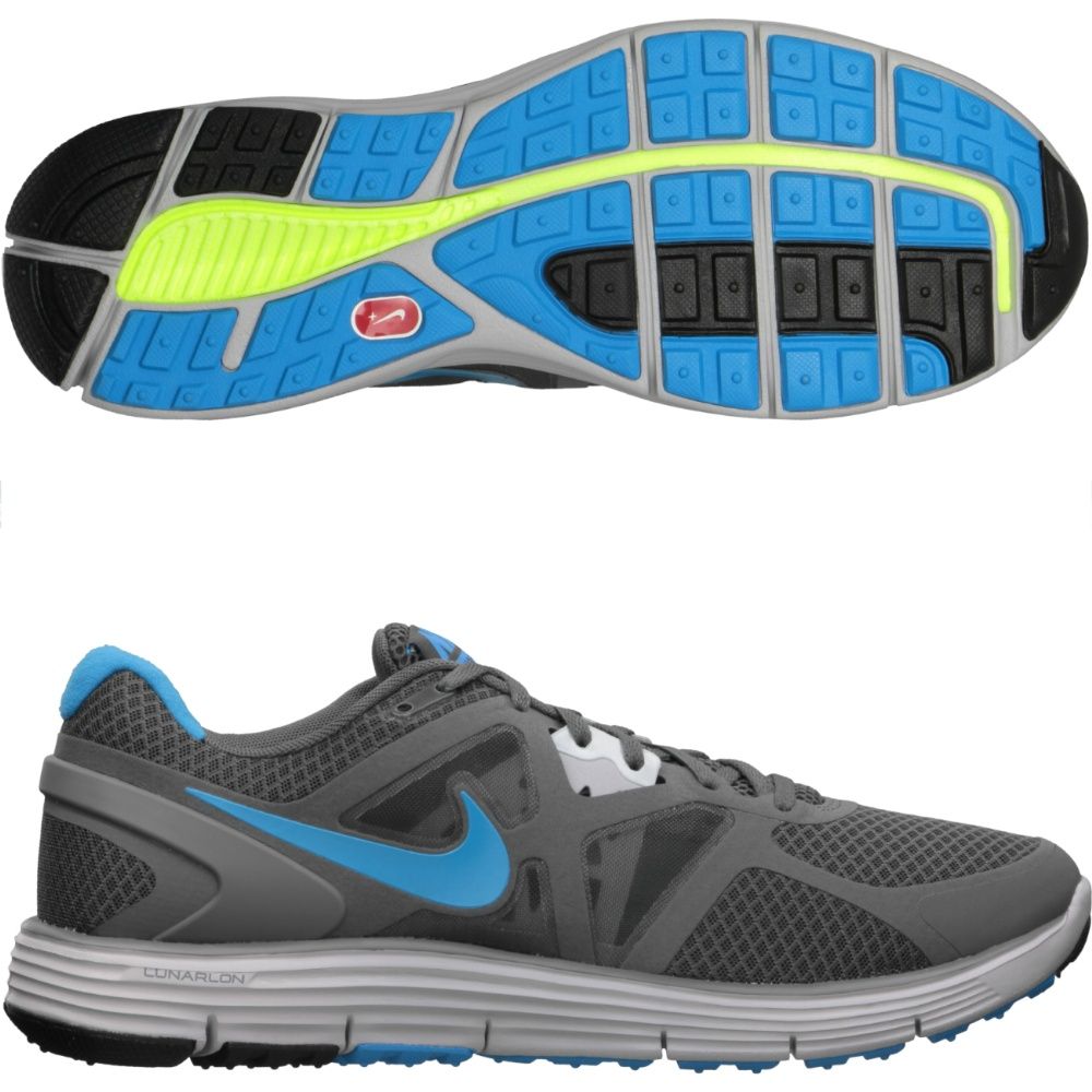 NIKE LUNARGLIDE+ 3 HERREN LAUFSCHUHE 45 US 11 GRAU