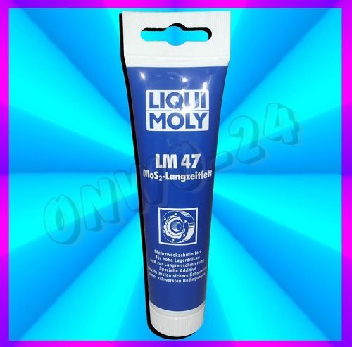 100 Gramm Tube LIQUI MOLY LM47 MoS2 Langzeitfett 3510 Mehrzweckfett