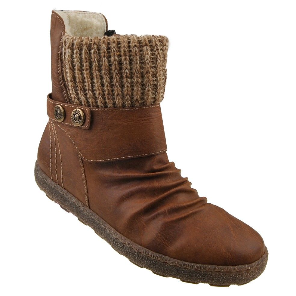 NEU Rieker Damenschuhe Gr 38 Schuhe Stiefel gefuettert Damen