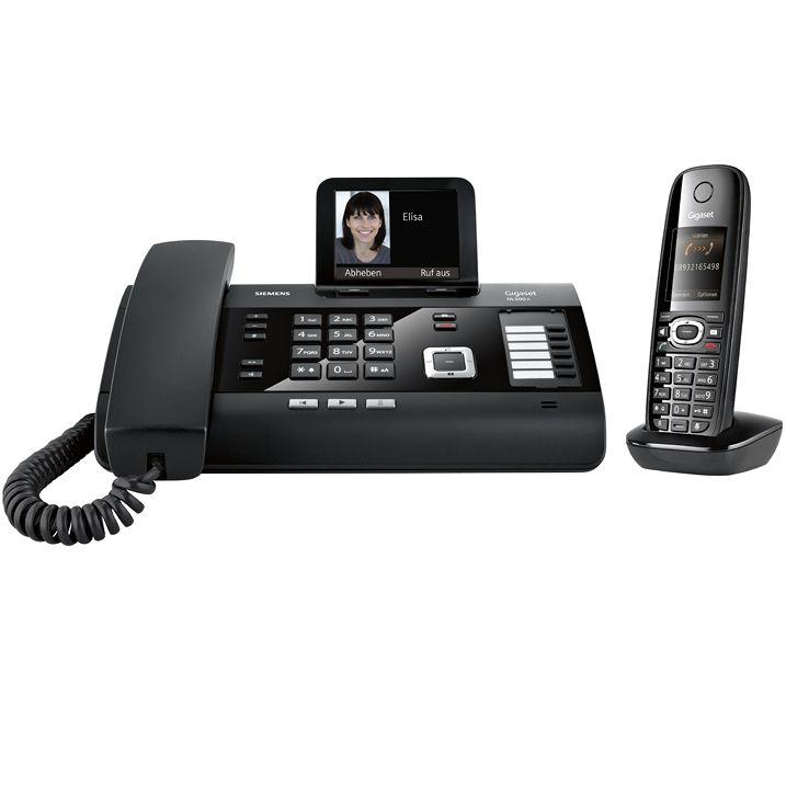 Siemens Gigaset DL500A C59H DUO Tischtelefon Telefon SET mit Bluetooth