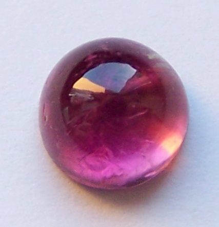 UKM TURMALIN pink/rosa CABOCHON 9,3mm rund 4,24 Carat