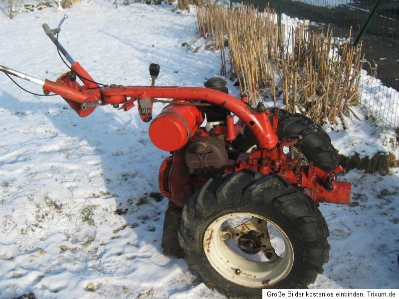 Gutbrod U 70 mit 120cm Schneeschild Einachsschlepper