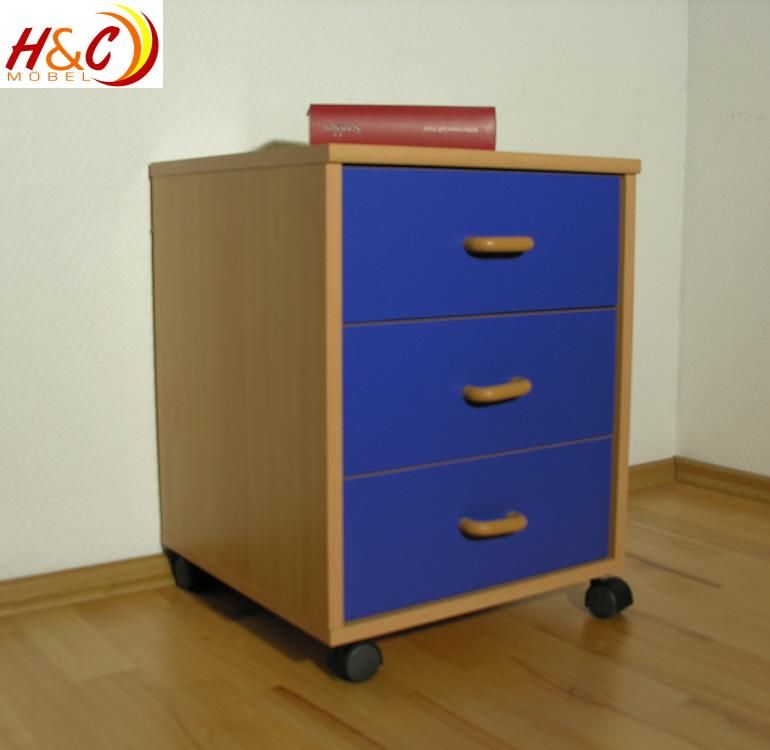 Büromöbel Rollcontainer Aktenschrank Mod.RW423 B / Blau