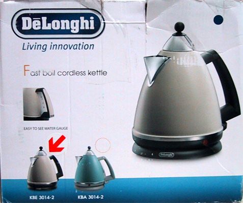 creme, KBE4013 2, 1,7L schnurlos,NP€72,klassisches Design