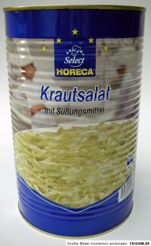 Gastronomie Dose Krautsalat 3,9 kg Horeca NEU Salat