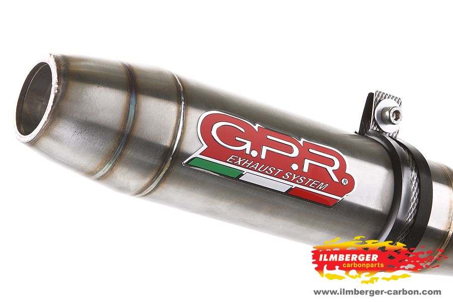 Deep Tone Edelstahl   Ducati Monster 1100 Evo (2011, 2 Schalld.) GPR