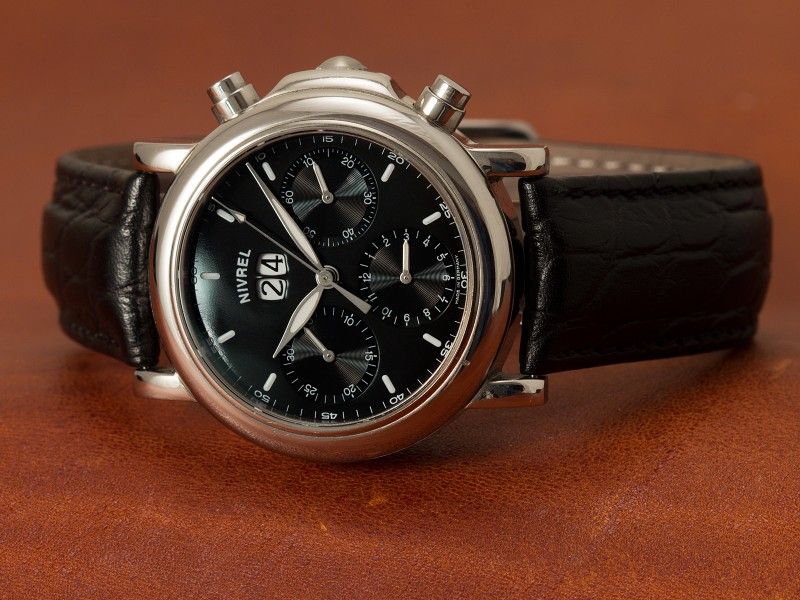 NIVREL Héritage Chronograph, Ref. N 581.001, Automatik, Großdatum