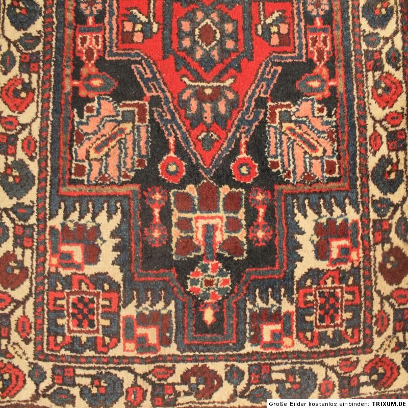 Perser Teppich Malayer Kazak Iran Tappeto Rug 83 X 135 cm