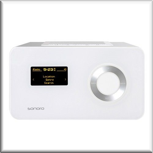 Sonoro AU 4100 elements W weiß   Design Internetradio