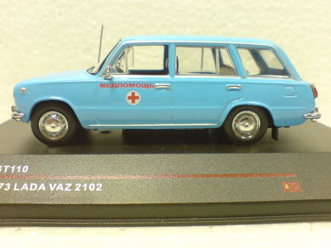 43 Sowjetischen VAZ 2102 LADA Ambulance UdSSR, USSR.