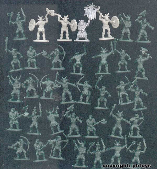 72 Figuren Caesar Fantasy 106 Orc Warriors Orks Herr der Ringe