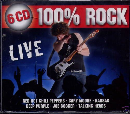 100 % ROCK   LIVE   6 CD Box (NEU + OVP)