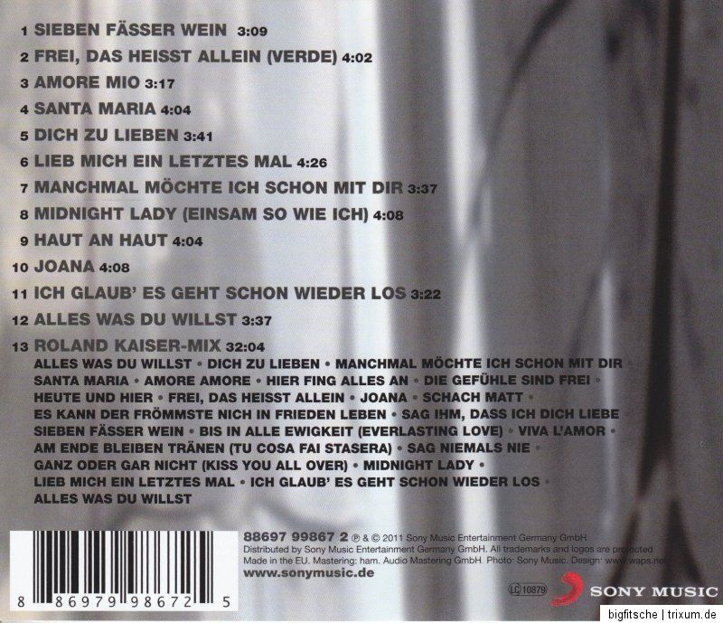 CD   ROLAND KAISER / BEST OF ROLAND KAISER (NEU)