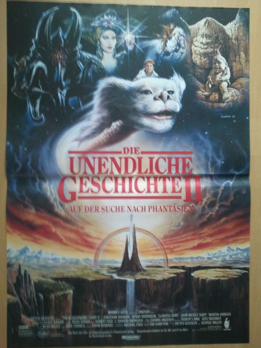 UNENDLICHE GESCHICHTE   Orig. Film Poster DIN A0 118 X 84 CM