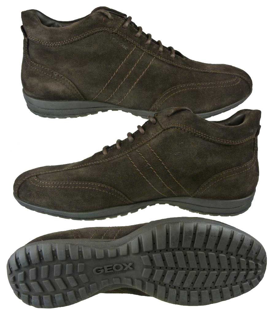 124 Geox Hr Sneaker Uomo CITY SPORT, coffee, KNALLHART REDUZIERT