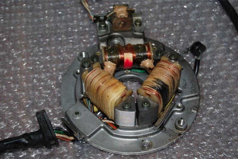 Yamaha DT 125 Lima Lichtmaschine Stator Zündung. 1.