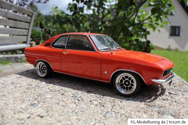 Opel Manta A Umbau Tuning KL Alufelgen ATS 118