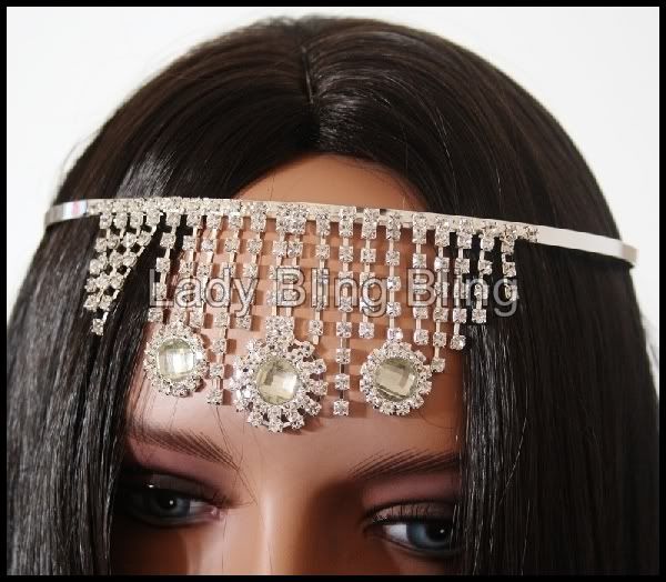 Diadem Tiara Haarreif Kopfschmuck Haarschmuck Braut Hochzeit Strass