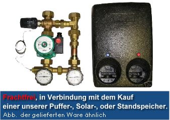 Rücklaufanhebung Regumat RTA 130 Heizung Pufferspeicher