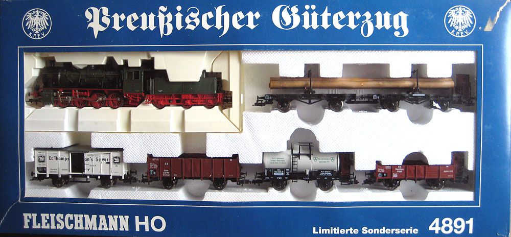 Fleischmann 4891; Preussischer Güterzug, OVP B134