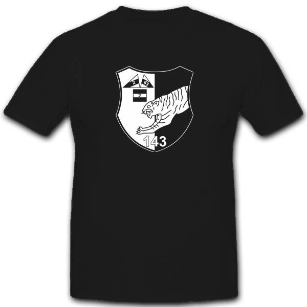 PzBtl 143 Panzerbataillon Stadtallendorf Panzer Btl BW T Shirt *3495