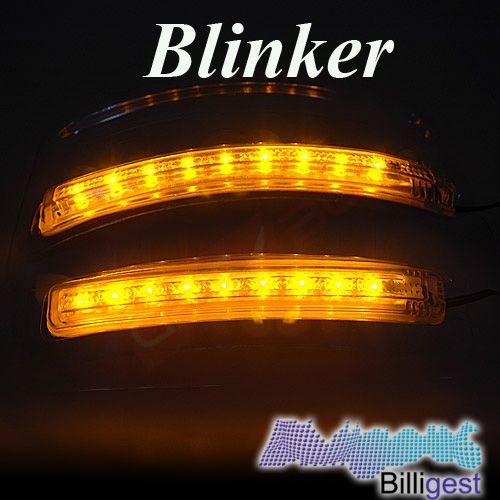 2st. Orange & Blaue LED Auto Blinker Seitenblinker OVP