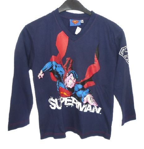 Supermann Langarmshirt 134 140