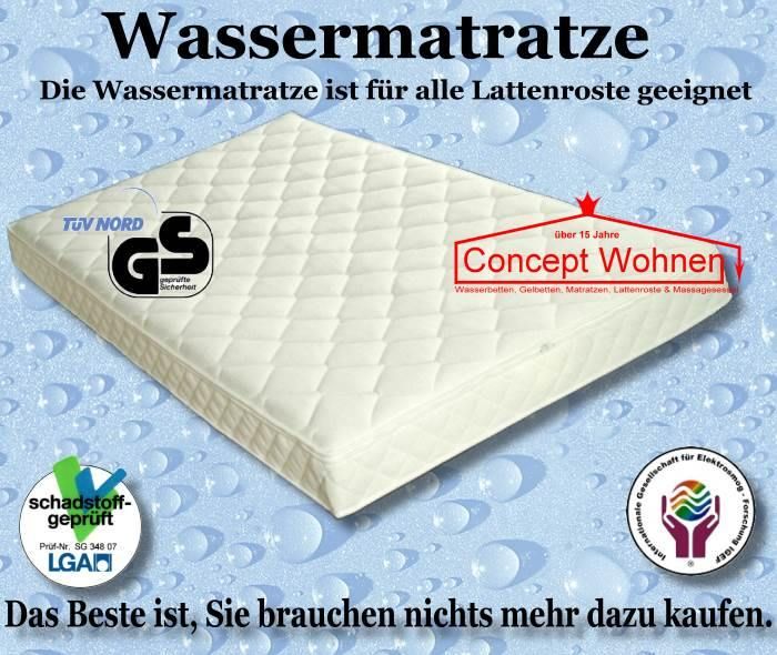 Wassermatratze Wasserbett Matratze 140 x 200, 140x200