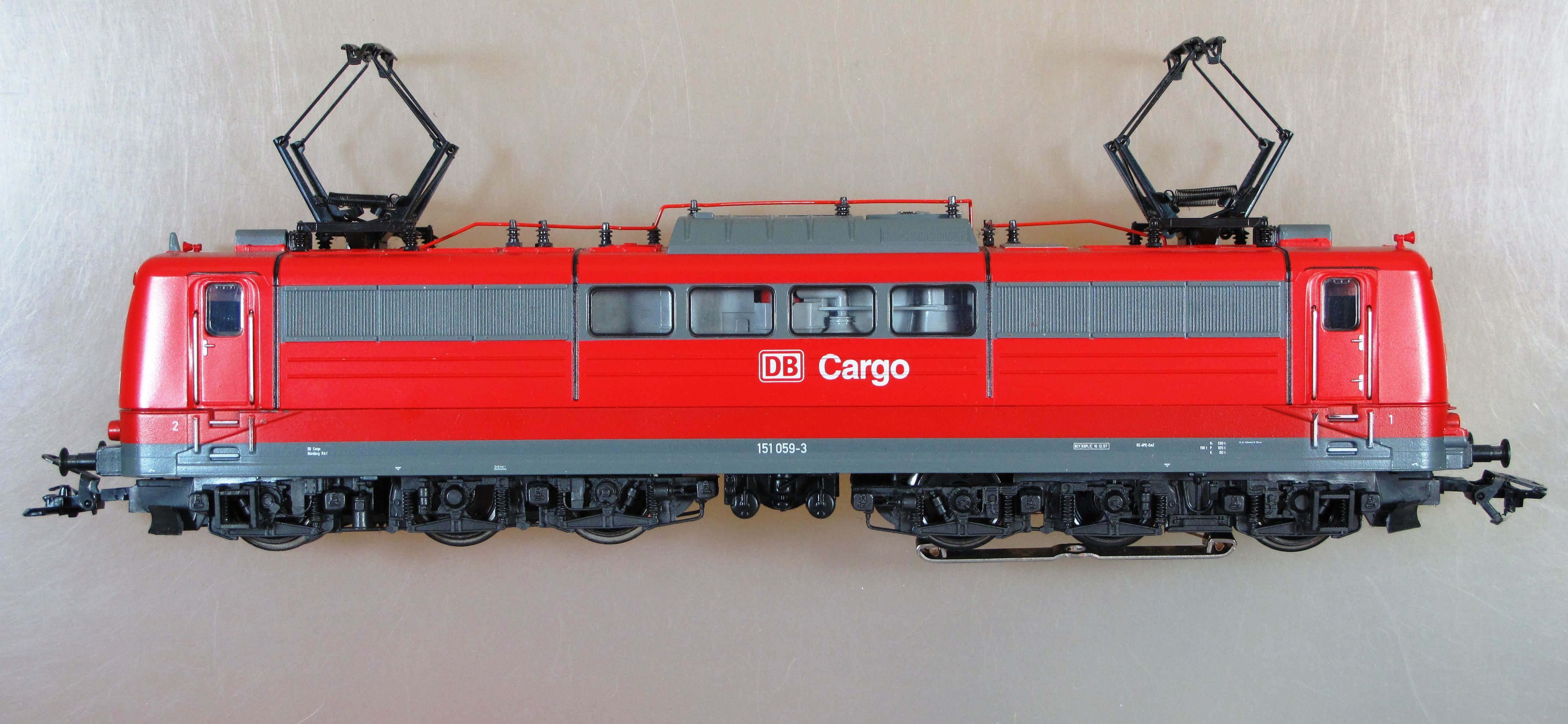 Märklin H0 DELTA E Lok BR 151 059 3 aus 29645/29646 TOP