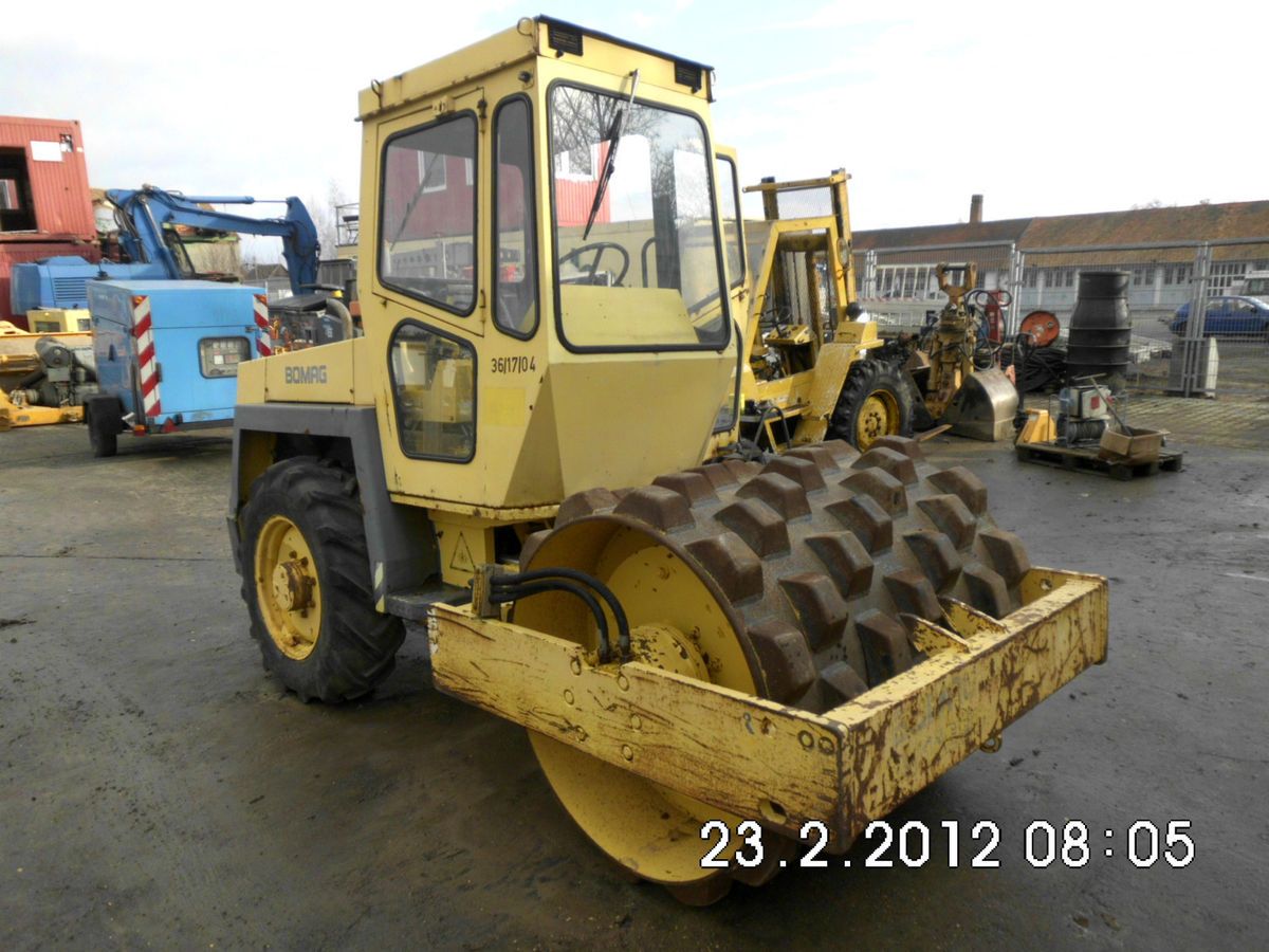 Schaffußwalze Bomag   BW 142 PD   Baujahr 1986   guter Zustand