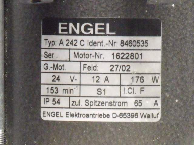 DC Motor 24 Volt 153 U/min Gleichstrommotor Antriebsmotor