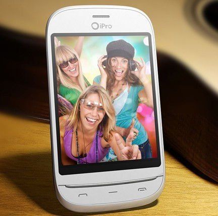 IPRO i7320 DUAL SIM HANDY TOUCHSCREEN BLUETOOTH NEU WEISS 2013