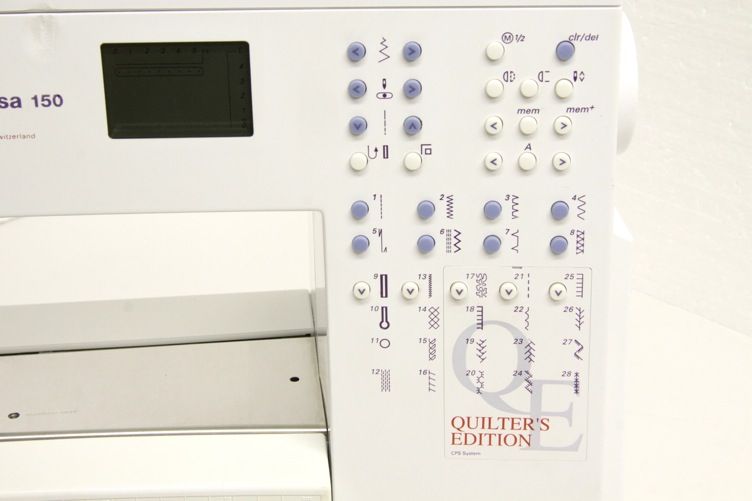 FREIARM NÄHMASCHINE BERNINA VIRTUOSA 150